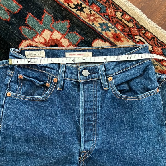 Levi’s ribcage straight super high rise, size 27 - Picture 4 of 6